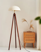 Crescent Wood Floor Lamp — product view 2