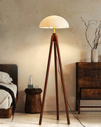 Crescent Wood Floor Lamp — product view 3
