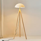 Crescent Wood Floor Lamp — product view 7