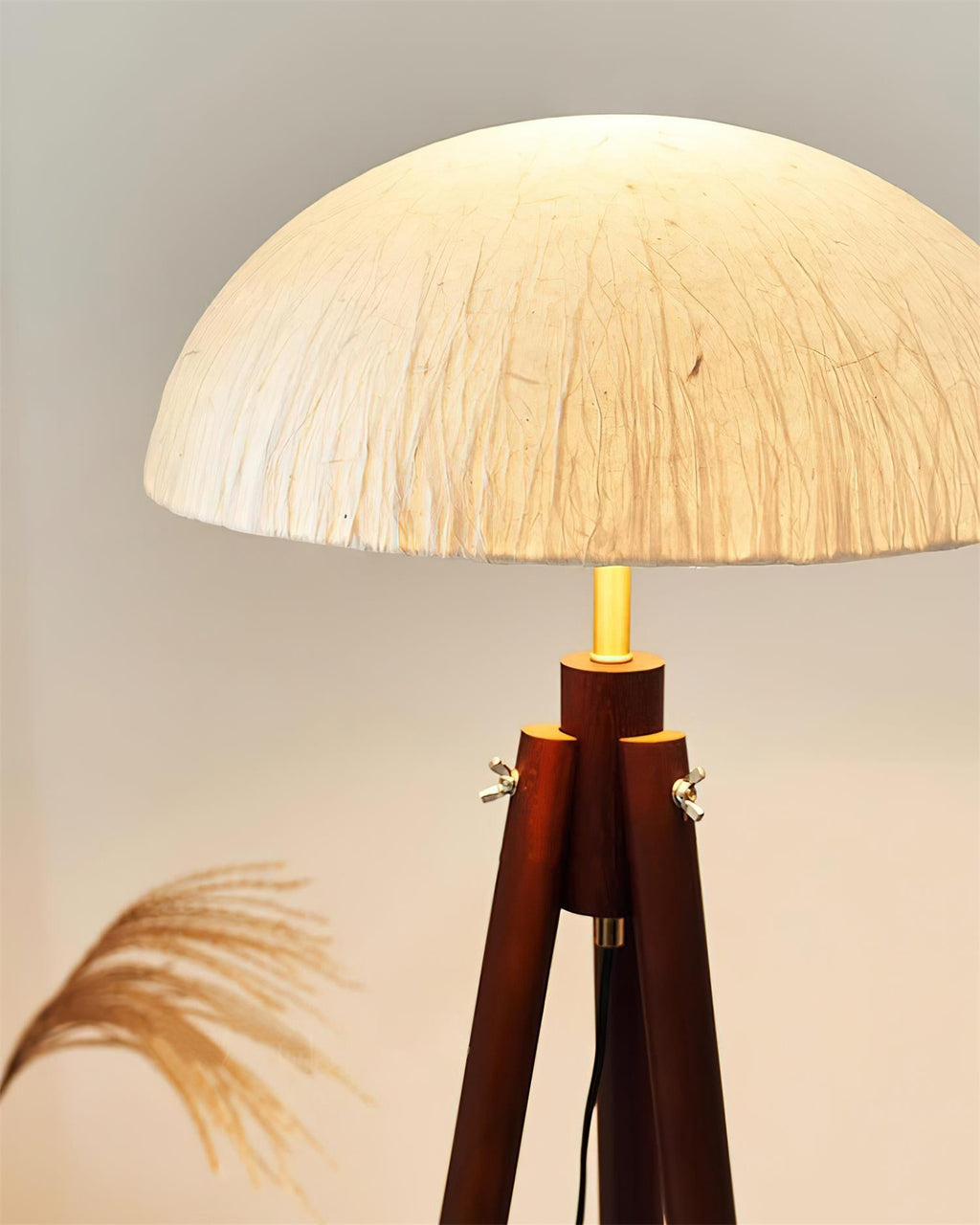 Crescent Wood Floor Lamp — product view 13