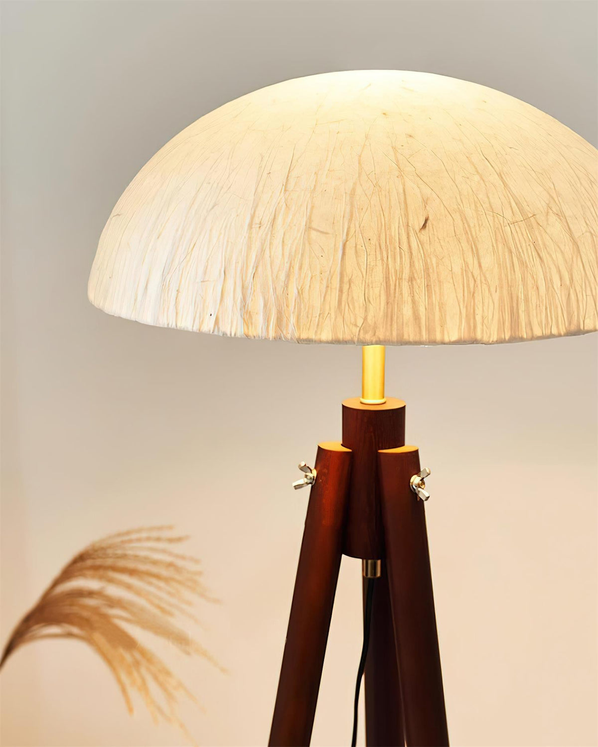 Crescent Wood Floor Lamp — product view 13