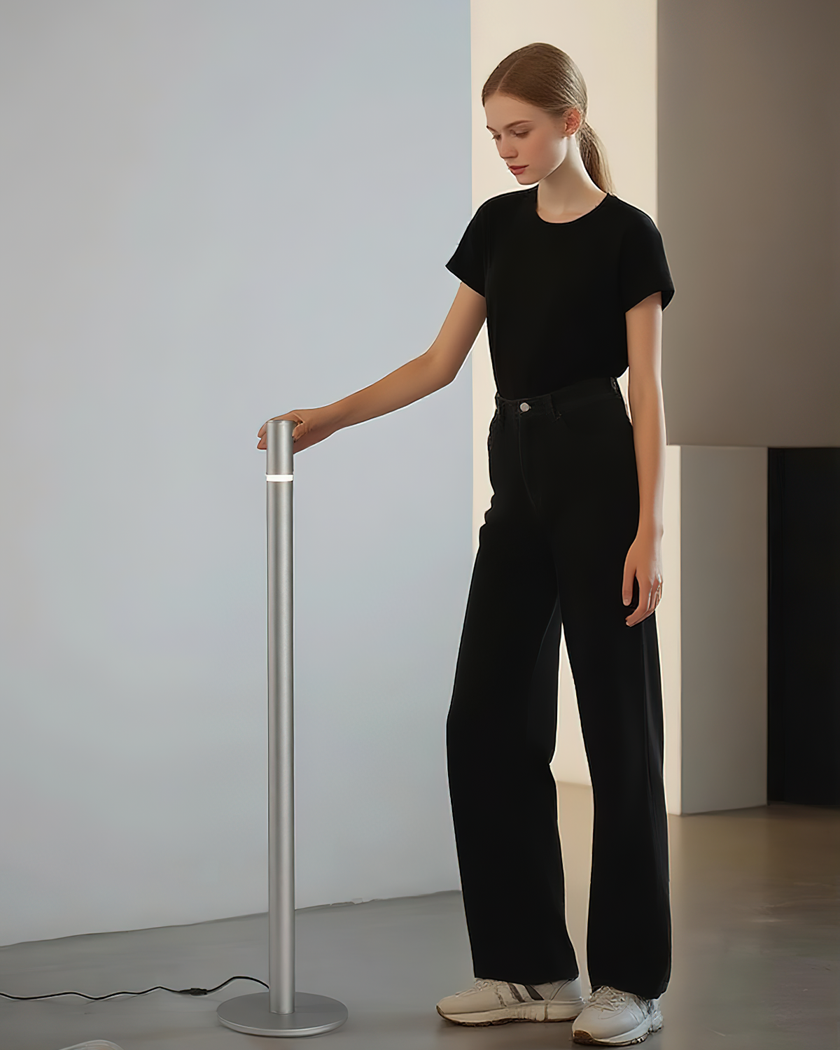 Obelisk Aluminum Floor Lamp — product view 2