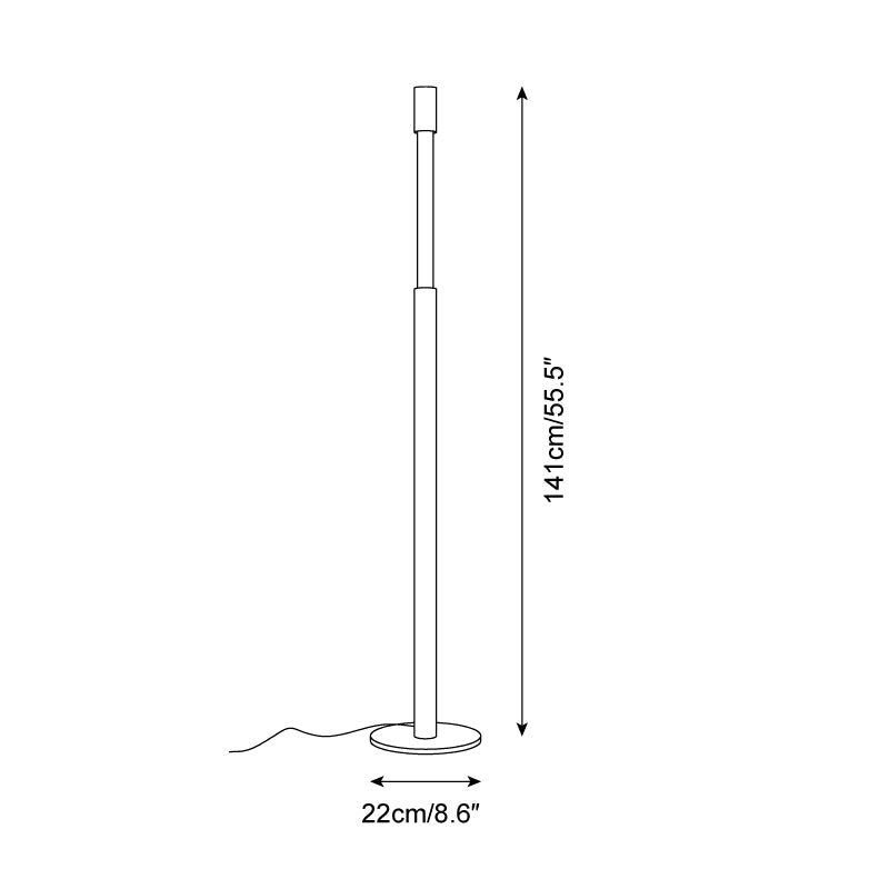 Obelisk Aluminum Floor Lamp — product view 5