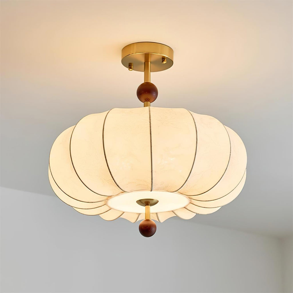 Serenity Wood Ceiling Lamp — product view 2