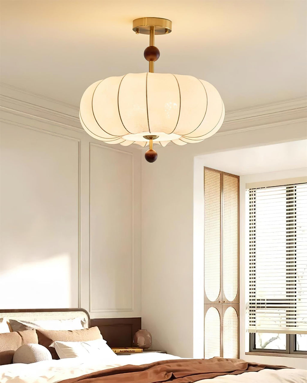 Serenity Wood Ceiling Lamp — product view 9