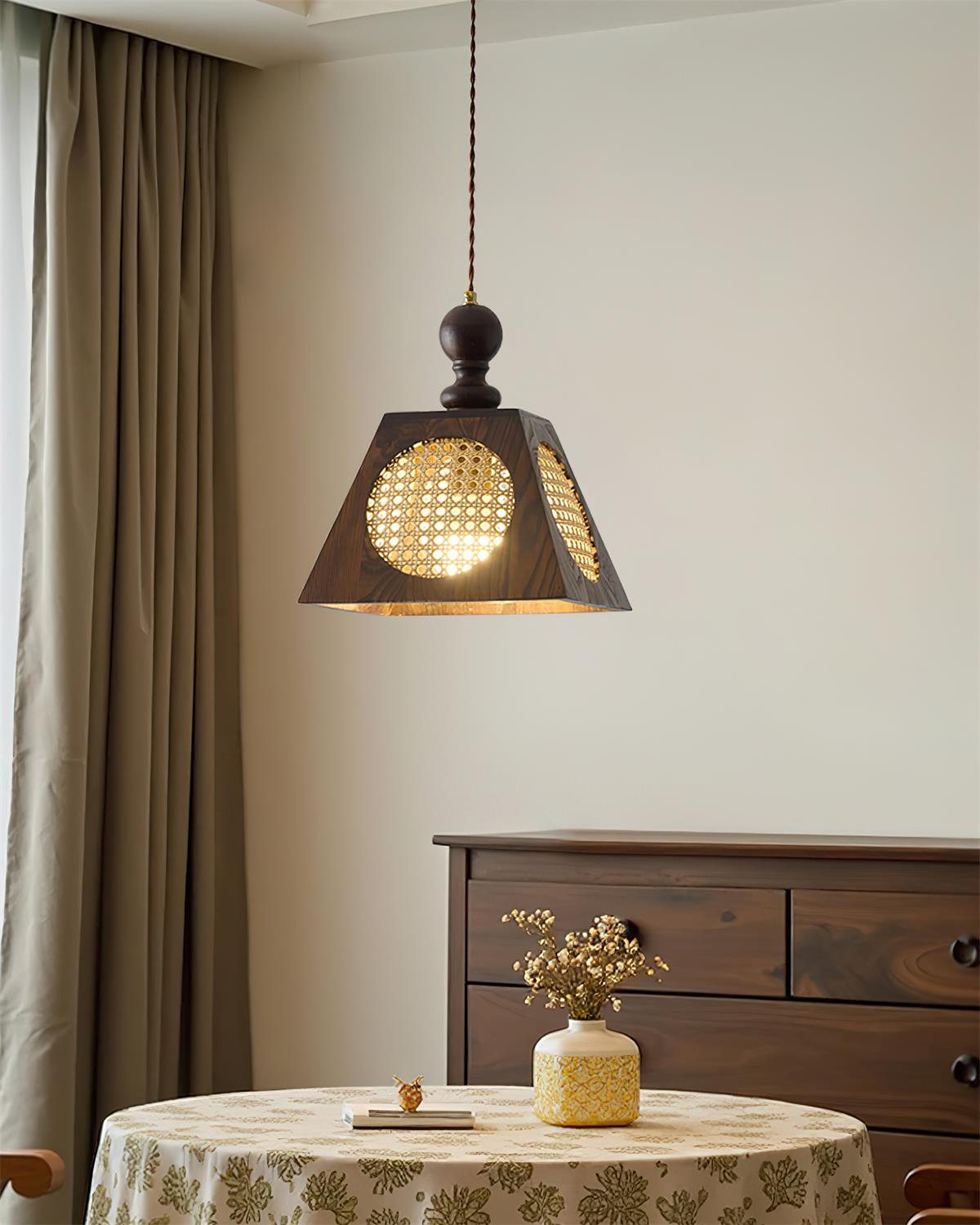 Grove Wood Pendant Lamp — product view 3