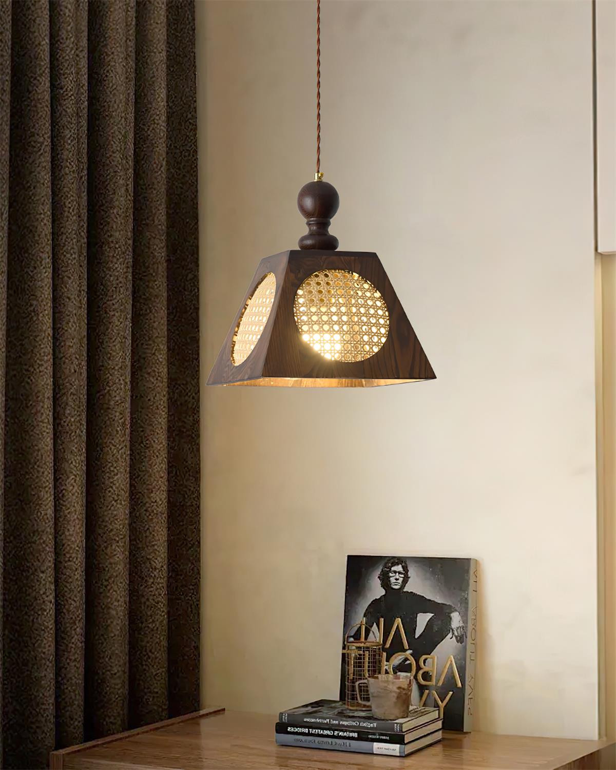 Grove Wood Pendant Lamp — product view 4