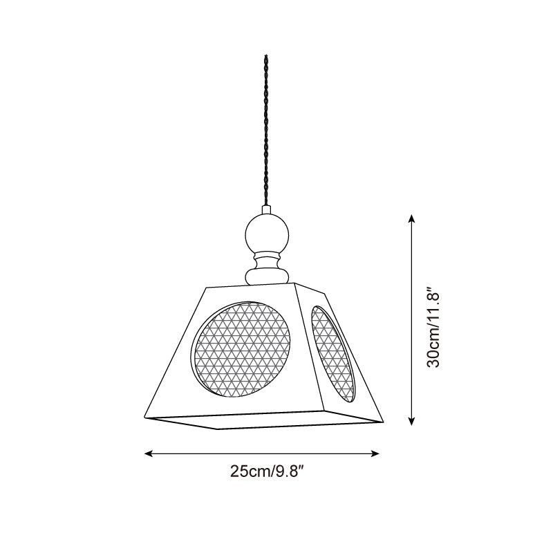 Grove Wood Pendant Lamp — product view 5