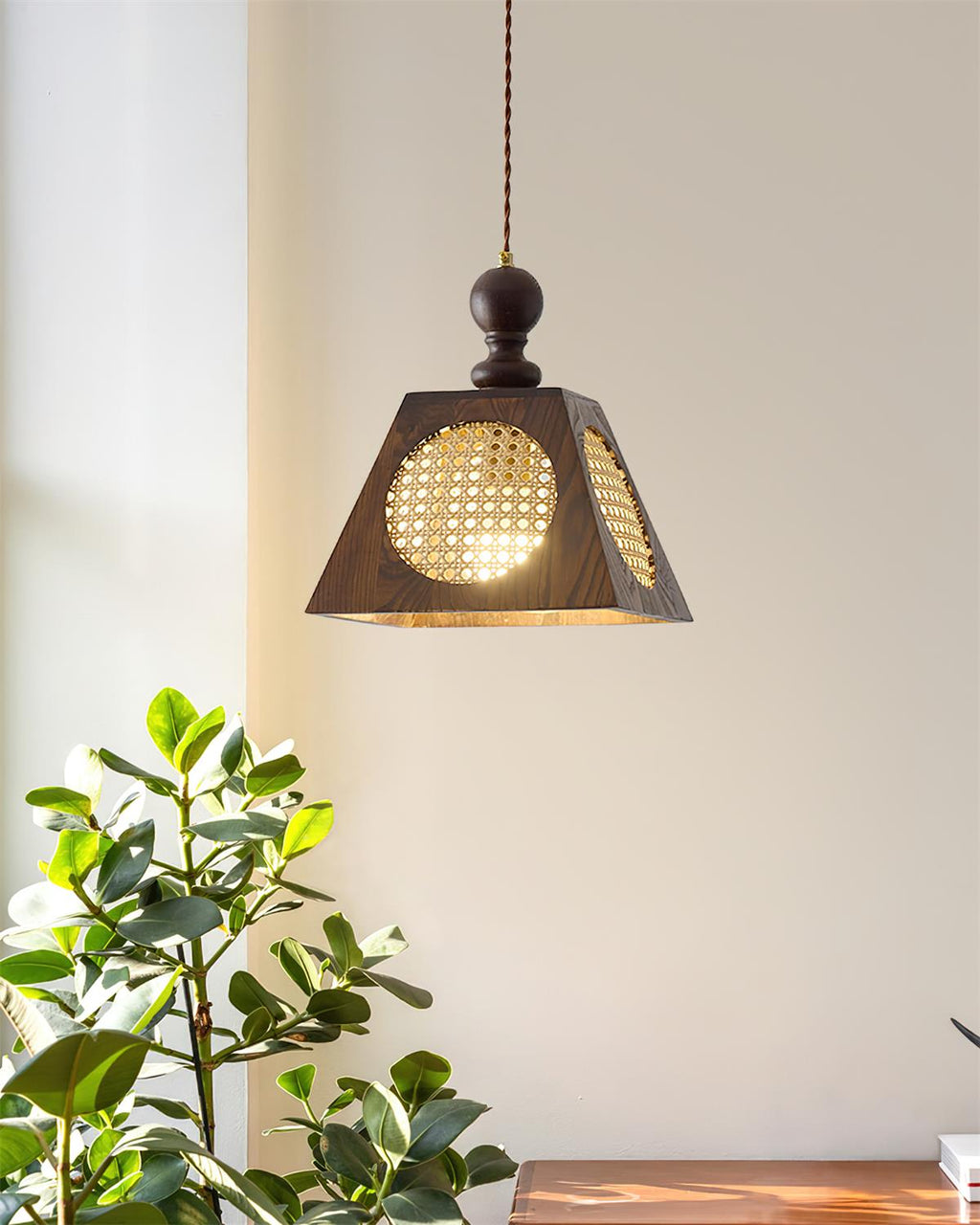 Grove Wood Pendant Lamp — product view 8