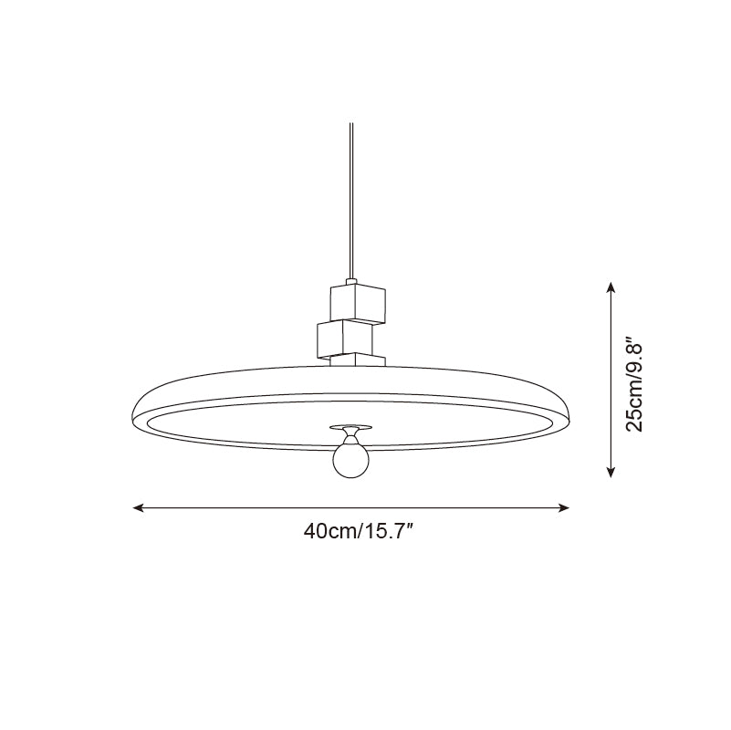 Zeno Metal Pendant Lamp — product view 5