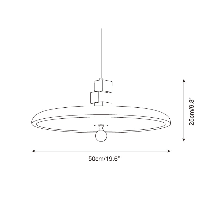 Zeno Metal Pendant Lamp — product view 6