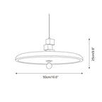 Zeno Metal Pendant Lamp — product view 6
