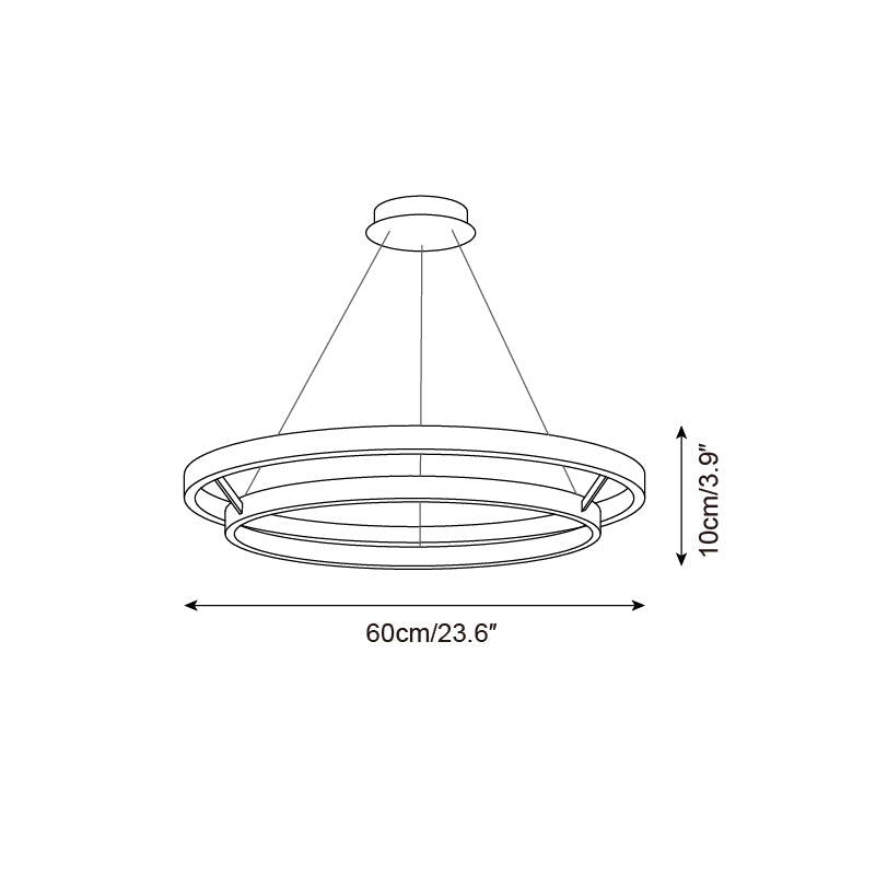 Ringora Wood Chandelier — product view 5