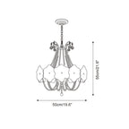 Greenlace Glass Chandelier — product view 5