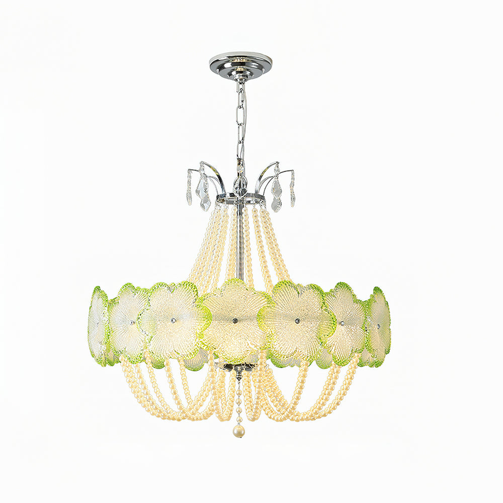 Greenlace Glass Chandelier — product view 16