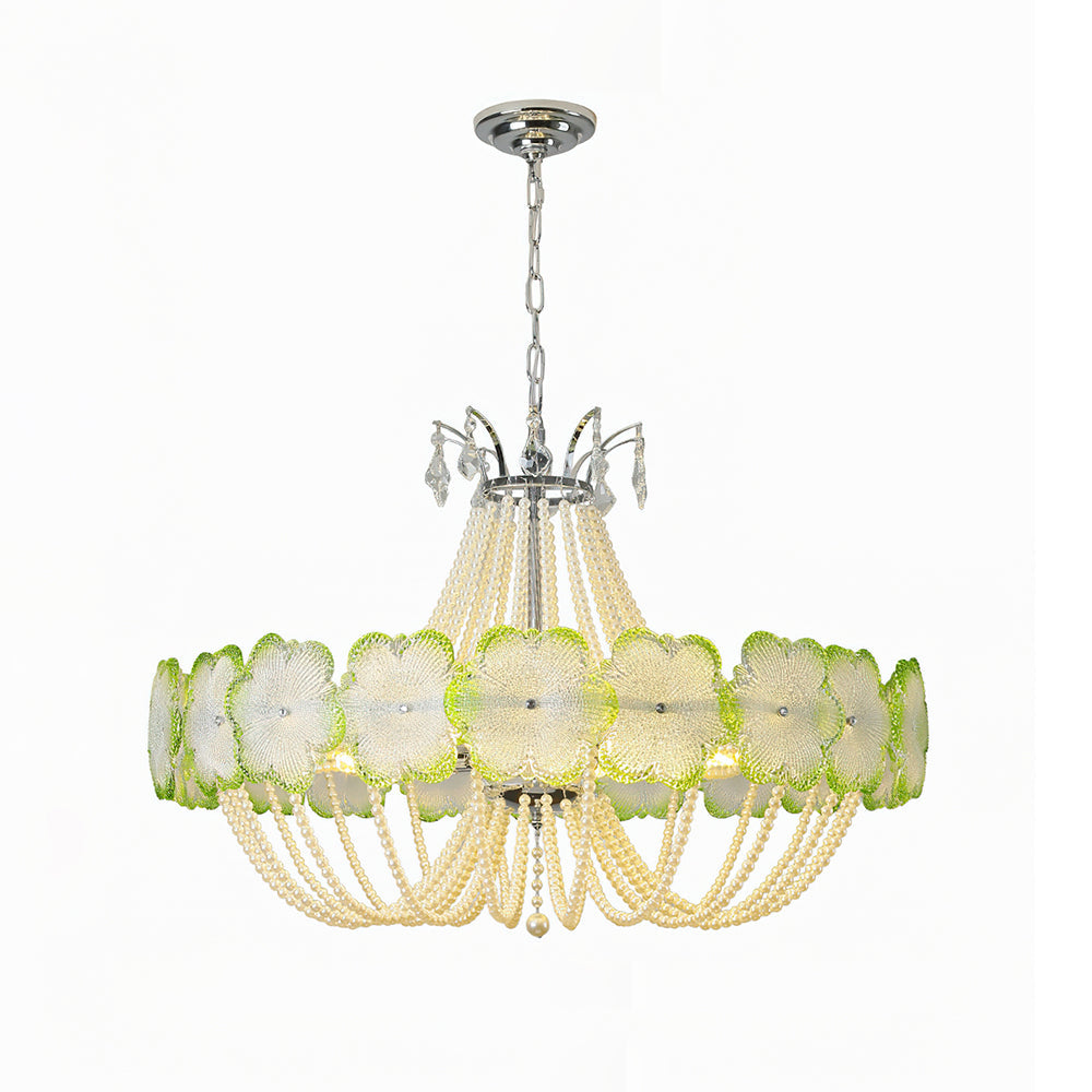 Greenlace Glass Chandelier — product view 19
