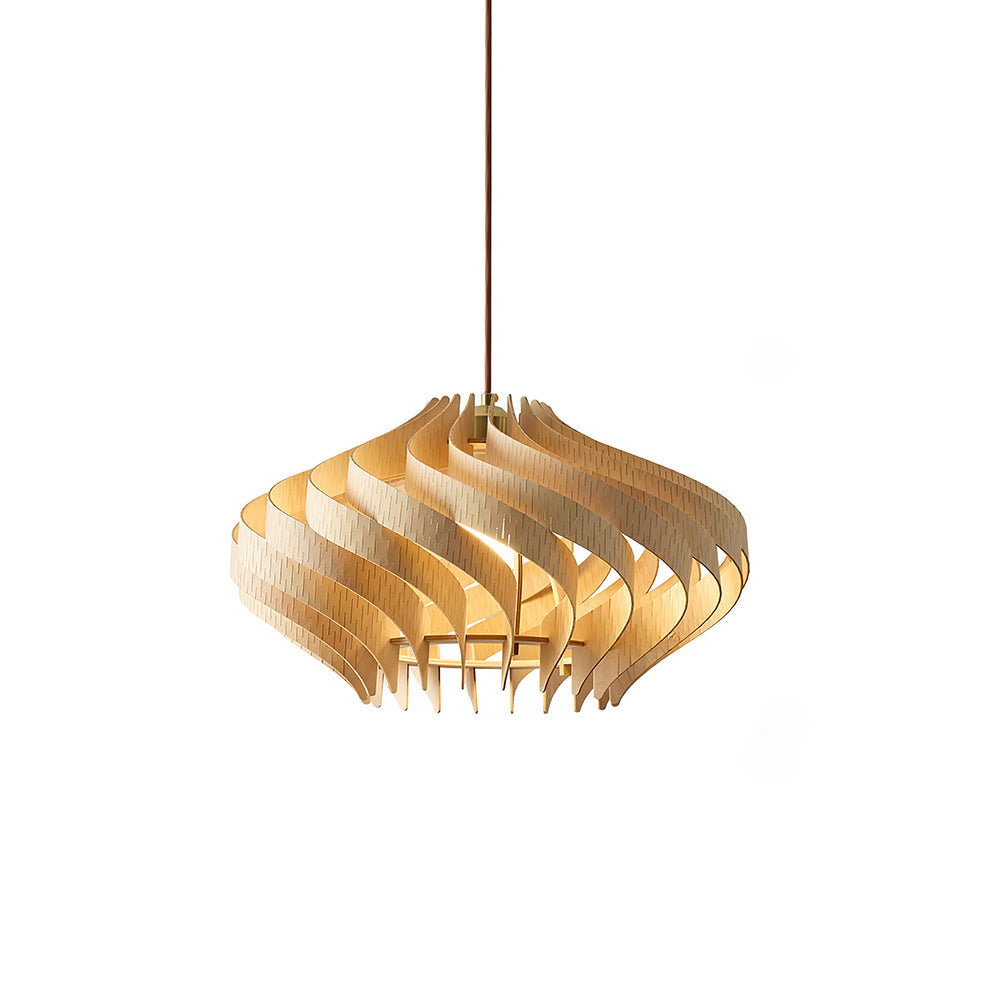 Spirawood Wood Pendant Lamp — product view 13