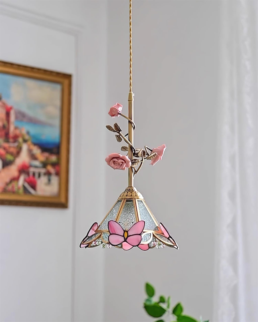 Rosavine Glass Pendant Lamp — product view 4