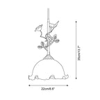 Rosavine Glass Pendant Lamp — product view 5