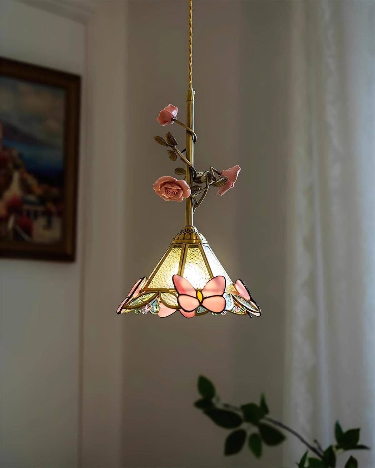 Rosavine Glass Pendant Lamp — product view 12
