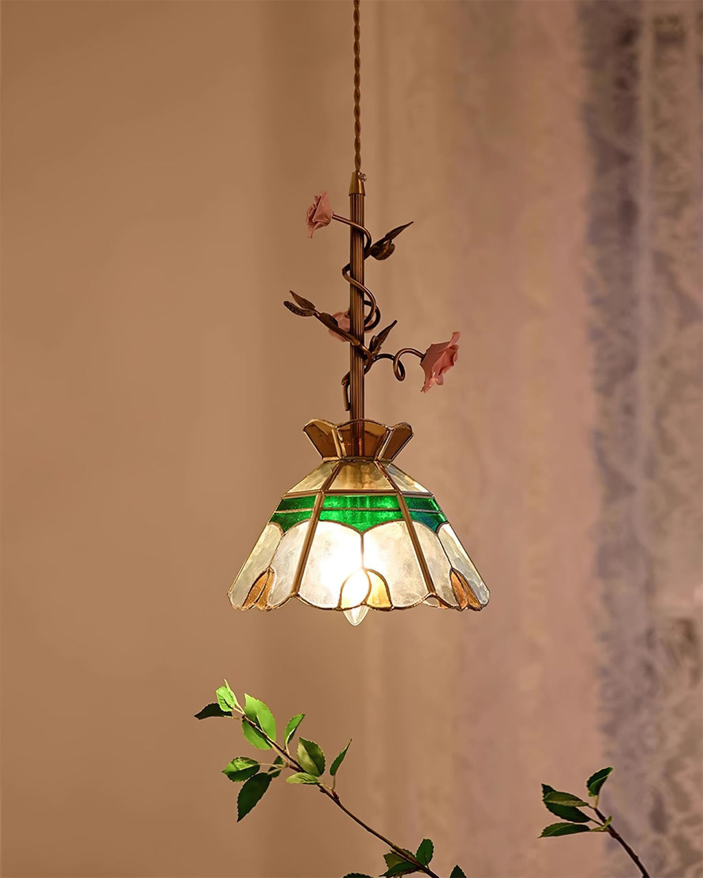 Rosavine Glass Pendant Lamp — product view 13