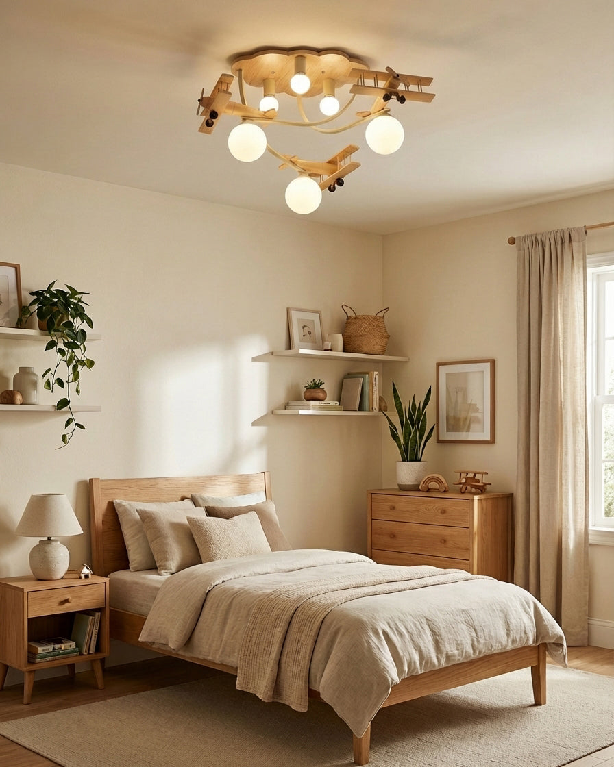 Skyvoyage Glass Ceiling Lamp — product view 3