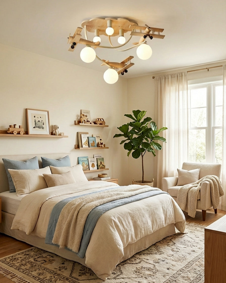 Skyvoyage Glass Ceiling Lamp — product view 4