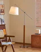 Beamline Wood Floor Lamp — product view 3