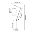 Beamline Wood Floor Lamp — product view 6