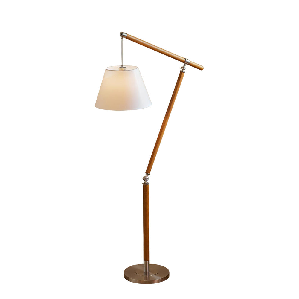 Beamline Wood Floor Lamp — product view 12