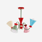 Pasteluxe Metal Chandelier — product view 1