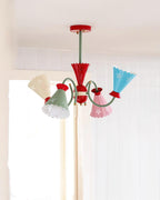Pasteluxe Metal Chandelier — product view 8