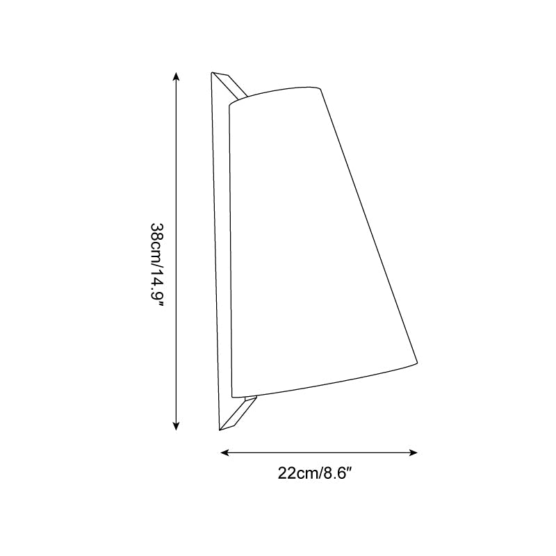 Trianora Wood Wall Lamp — product view 5