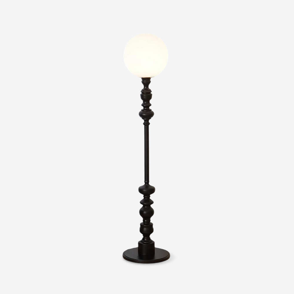 Sphereline Wood Floor Lamp — product view 1