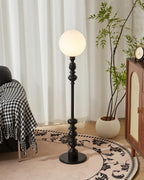 Sphereline Wood Floor Lamp — product view 3