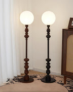 Sphereline Wood Floor Lamp — product view 7
