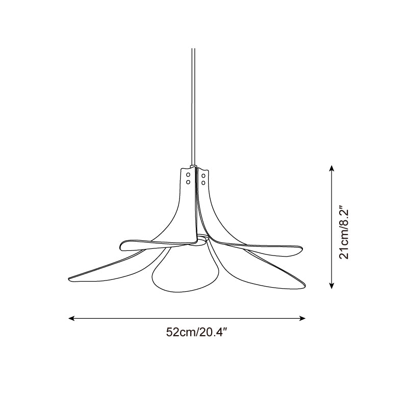 Petanova Wood Pendant Lamp — product view 5