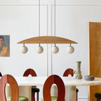 Orbline Glass Chandelier — product view 2