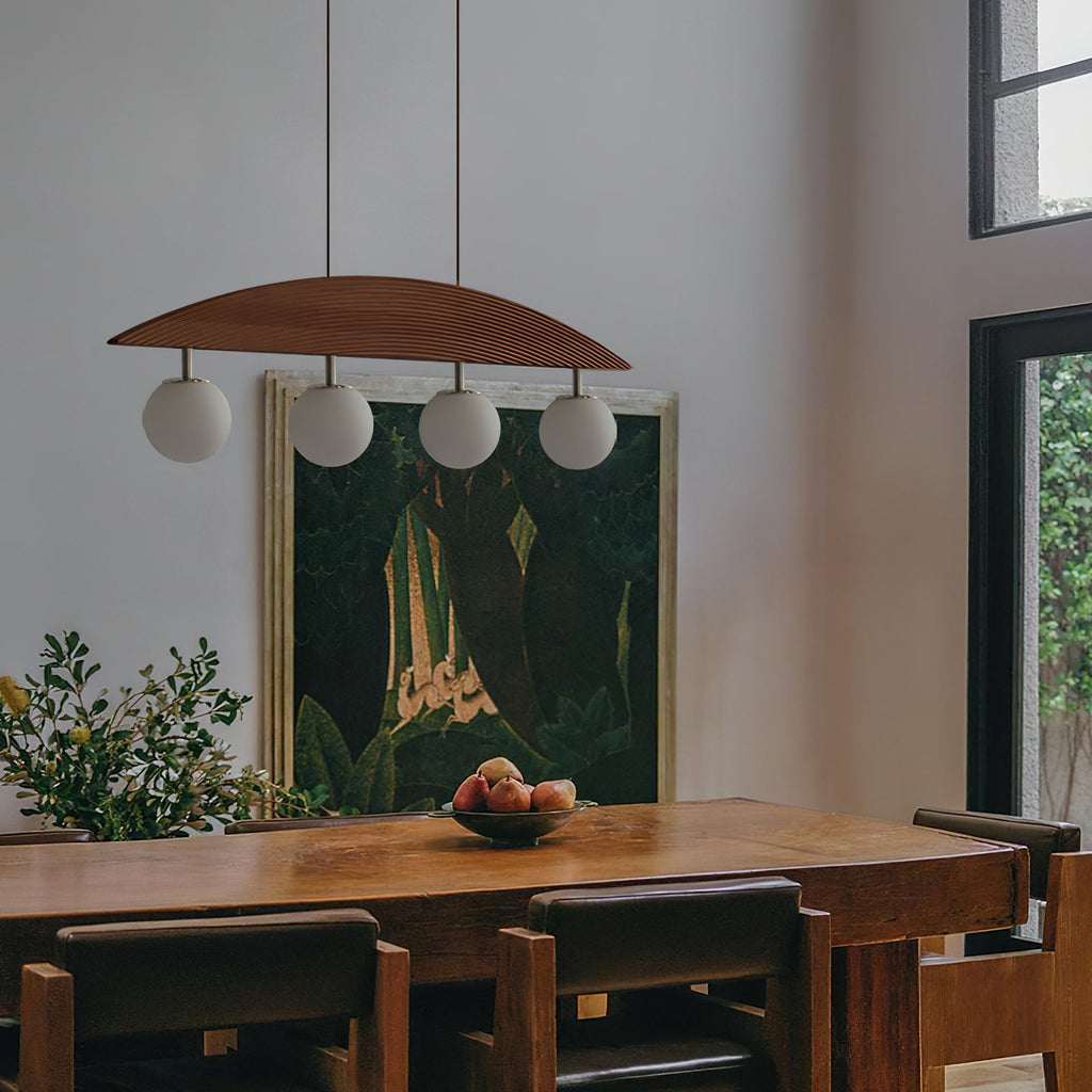 Orbline Glass Chandelier — product view 3