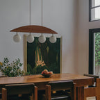 Orbline Glass Chandelier — product view 3