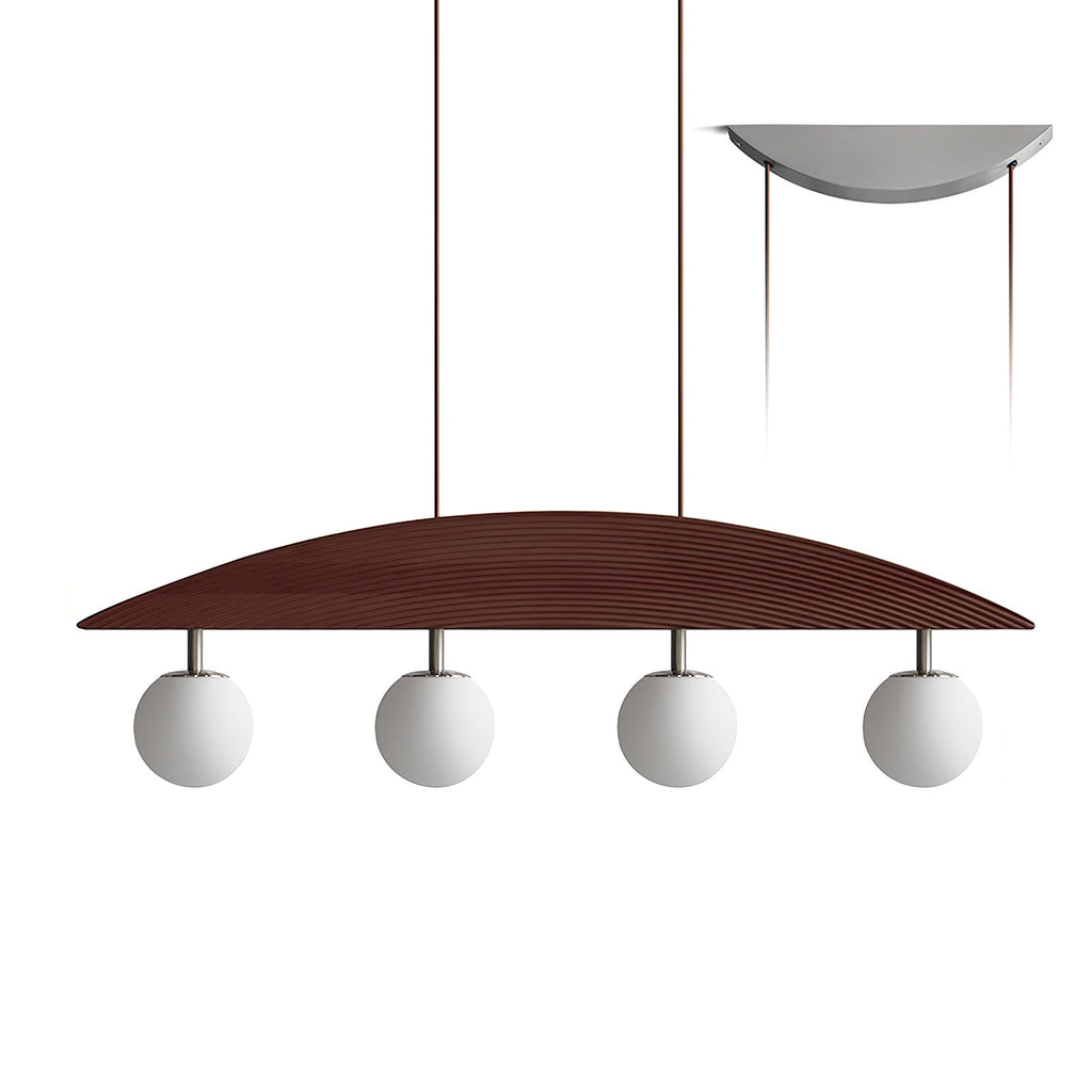 Orbline Glass Chandelier — product view 9