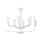 Motiflow Metal Chandelier — product view 5