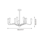 Motiflow Metal Chandelier — product view 6
