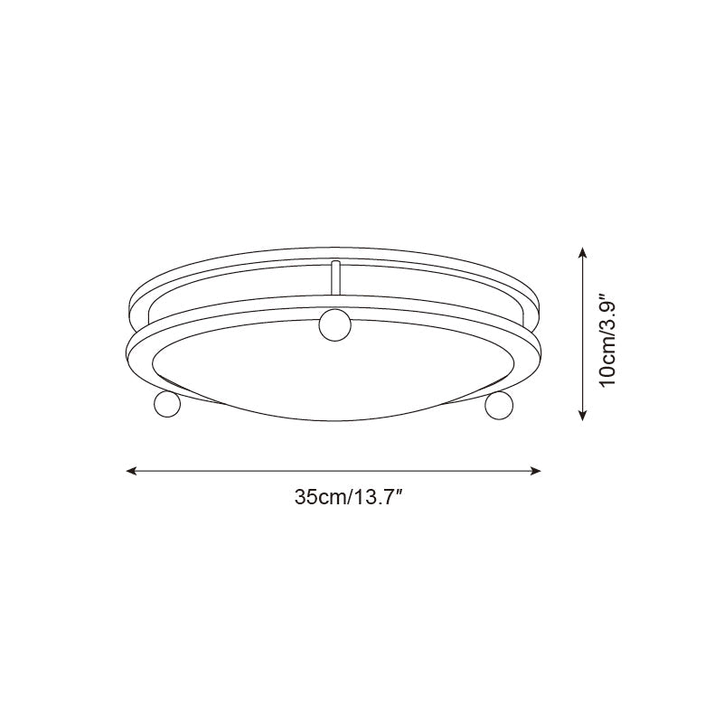 Colorhalo Metal Ceiling Lamp — product view 5