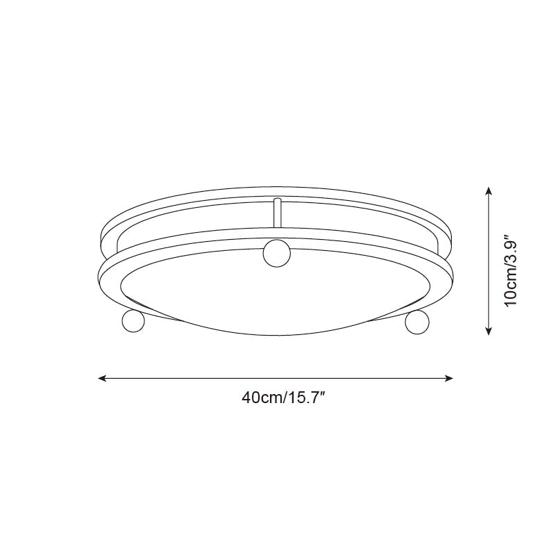 Colorhalo Metal Ceiling Lamp — product view 6
