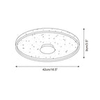Marvello Travertine Ceiling Lamp — product view 5