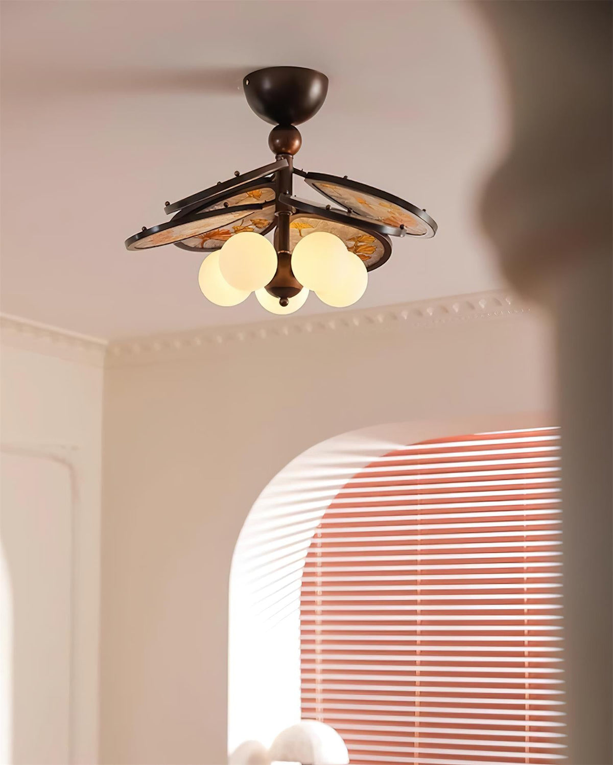 Leafora Glass Ceiling Lamp — product view 6