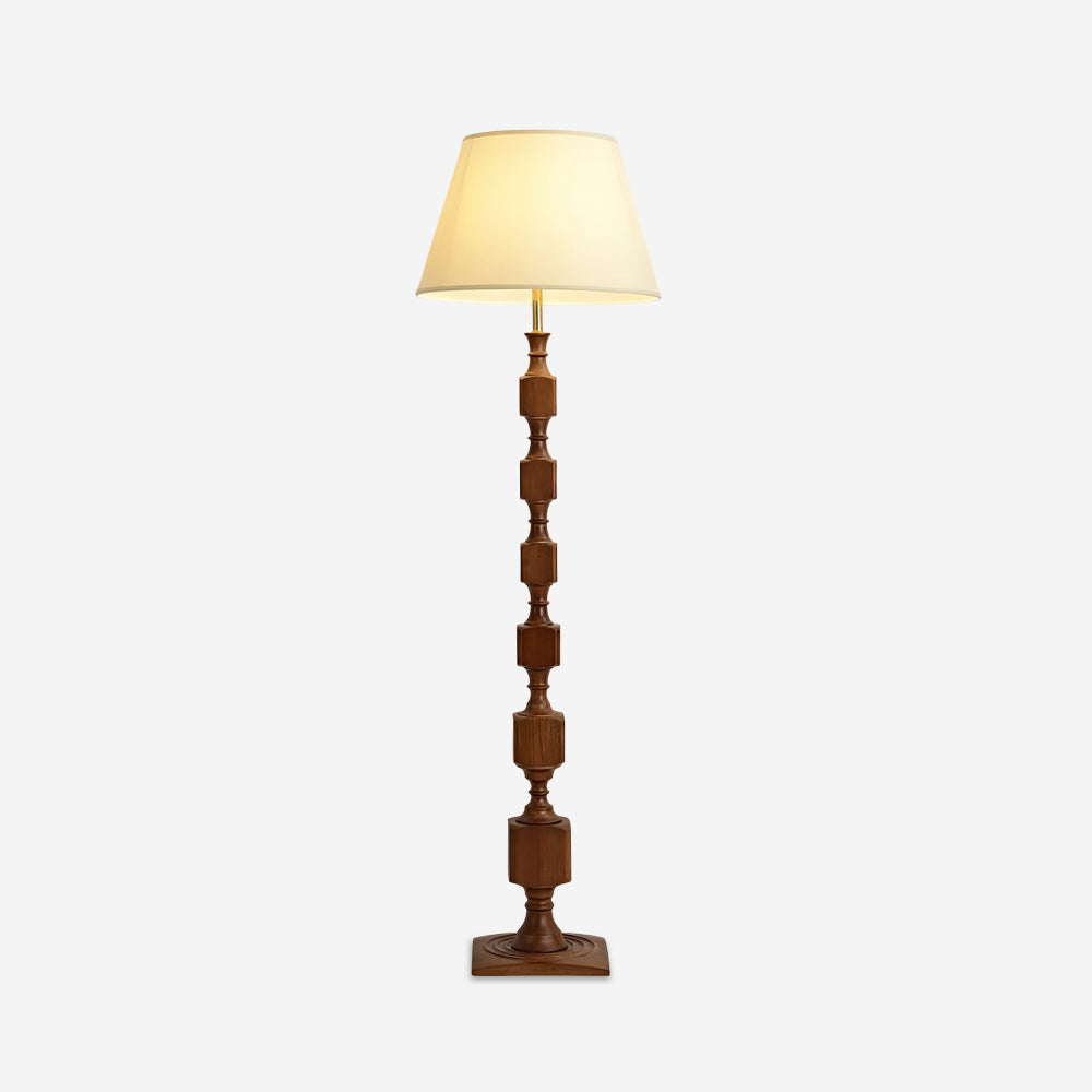 Blockora Wood Floor Lamp — product view 1