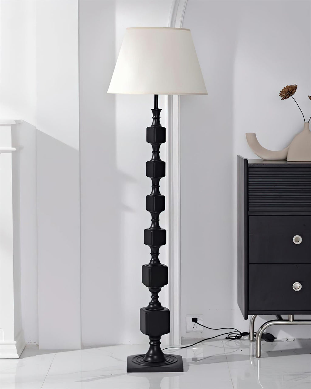 Blockora Wood Floor Lamp — product view 10