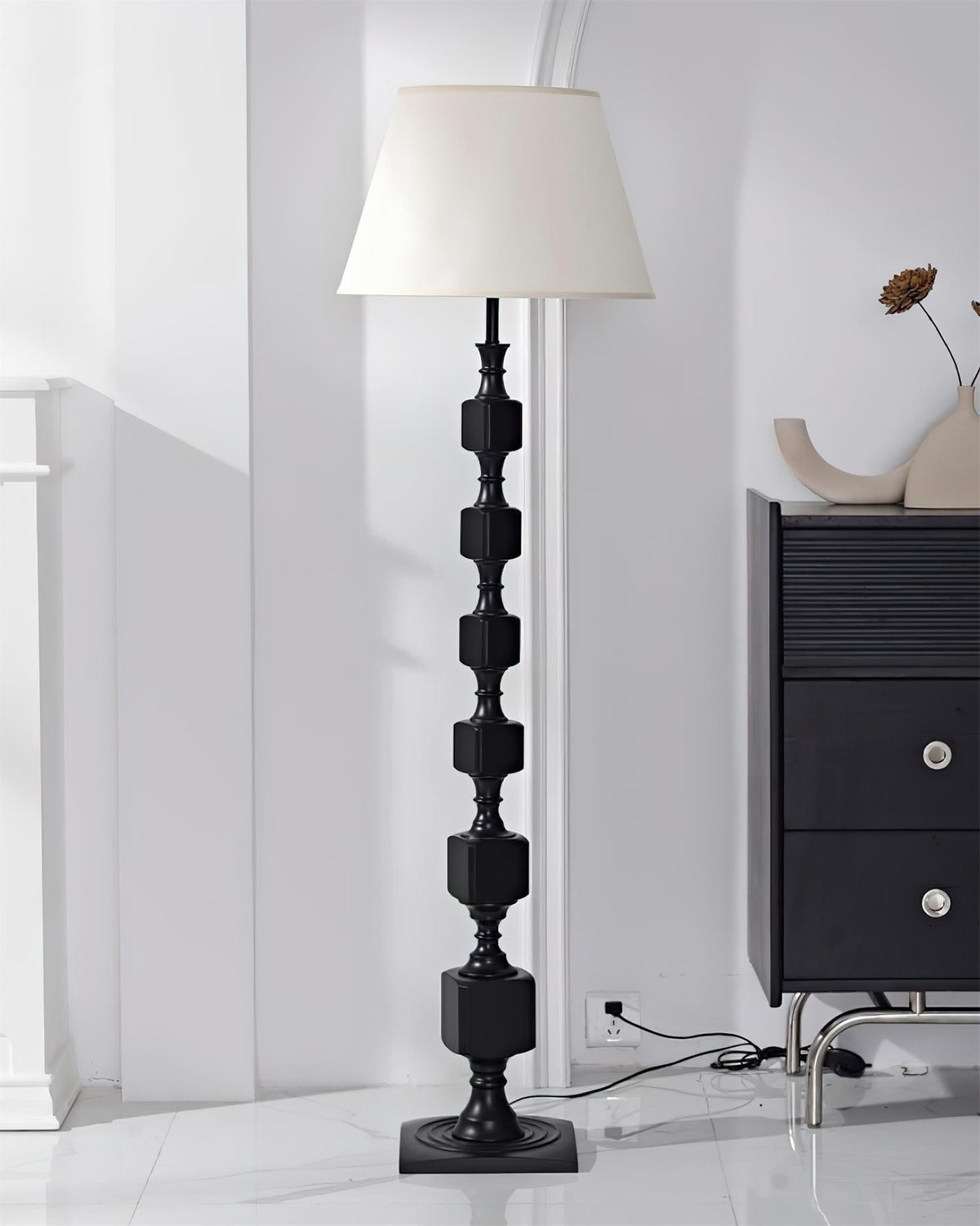 Blockora Wood Floor Lamp — product view 10